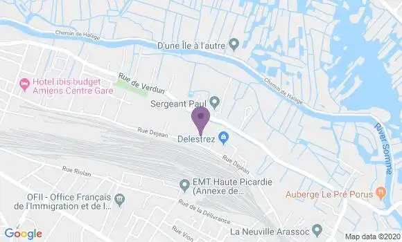 Localisation Frédérique Mariette