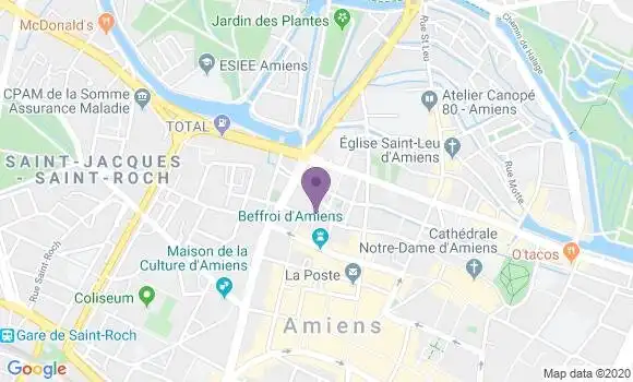 Localisation Marie Astrid Dubois