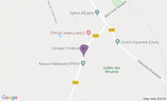 Localisation Camille Bigny