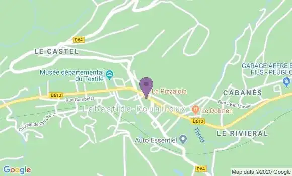 Localisation Marie Christine Guiraud Bernard