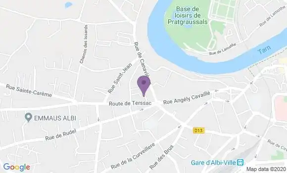 Localisation Caroline Heral