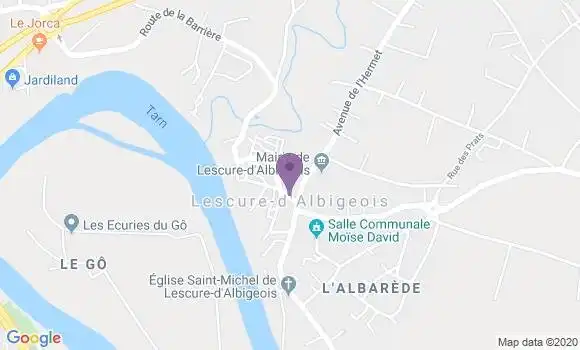 Localisation Caroline Lagasse Peyrusse