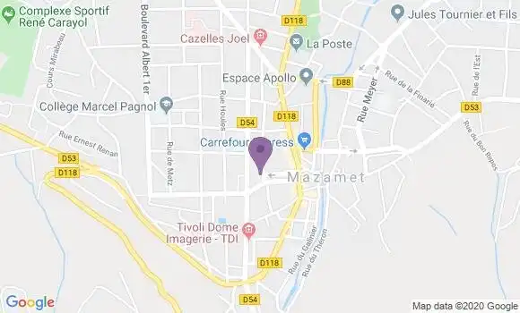 Localisation Mireille Ducamp Pelozo