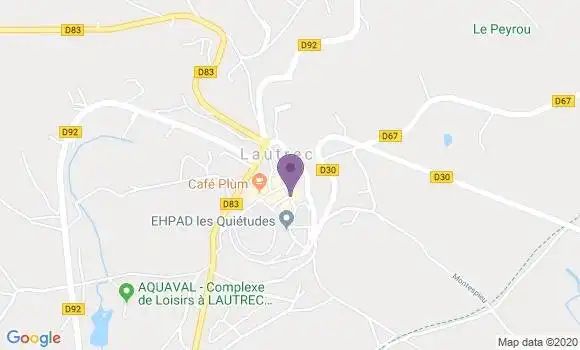 Localisation Géraldine Gau