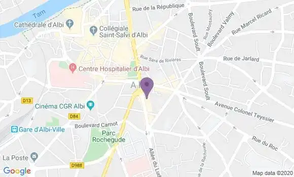 Localisation Cécile Barthes