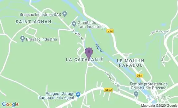 Localisation Christelle Cabrol Rouanet