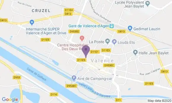 Localisation Guillaume Cessac
