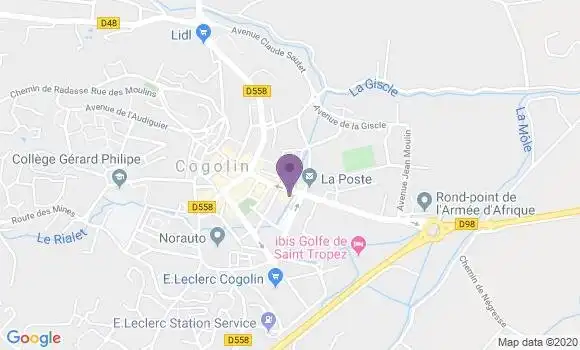 Localisation Sandy Pech