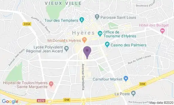Localisation Laurène Mougne