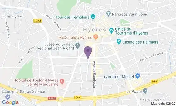 Localisation Sébastien Lastes