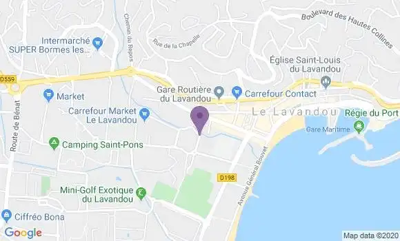 Localisation Maeva Lavau