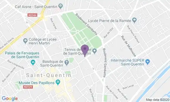 Localisation Virginie Bertin