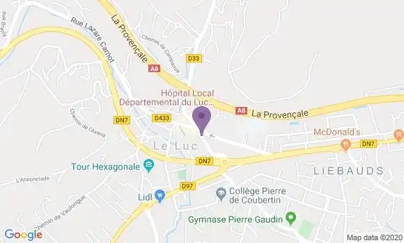 Localisation Muriel Bérard