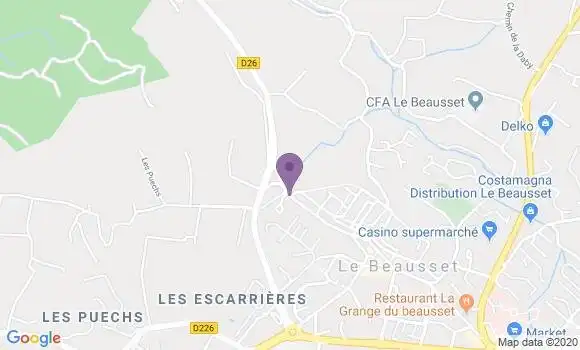 Localisation Julie Affouard