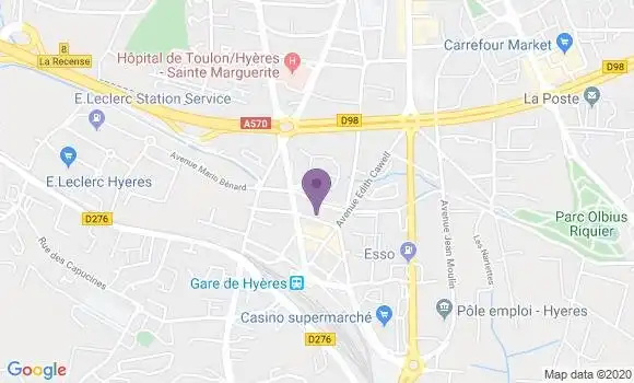 Localisation Nicolas Trayaux