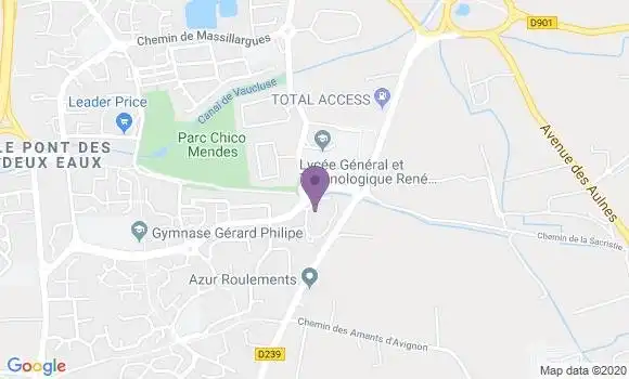 Localisation Emmanuelle Cas