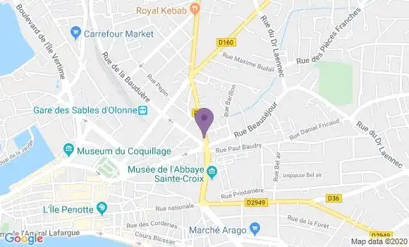 Localisation Marion Pavard