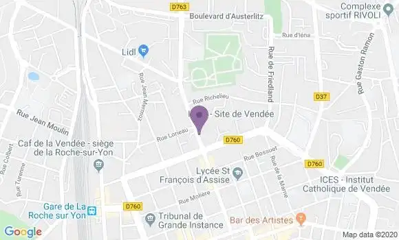 Localisation Patrice Lorieau
