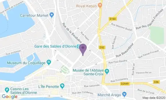 Localisation Claire Moreau Chabirand