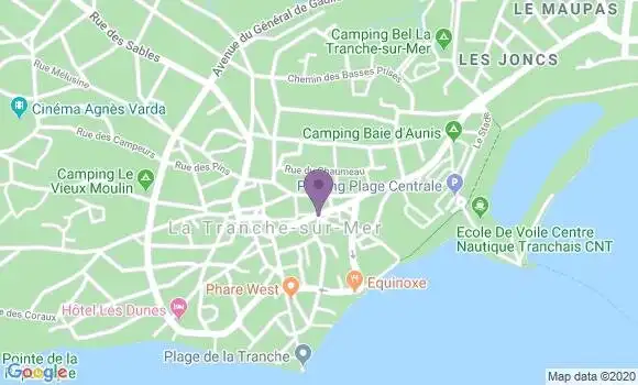 Localisation Caroline Cotel