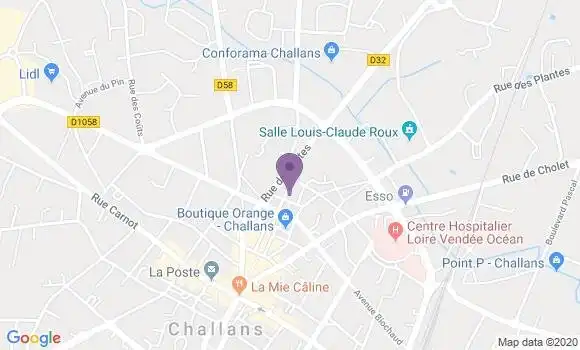 Localisation Emilie Debeir Cherpin