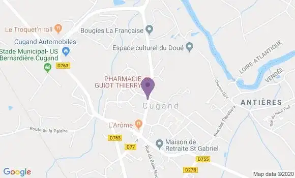 Localisation Soizic Bothorel