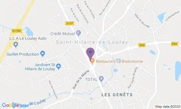 Localisation Anne Allaire Maindron