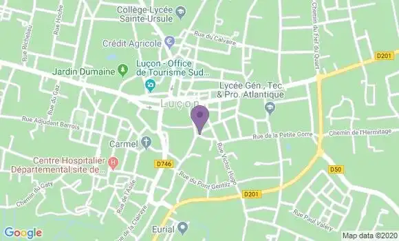 Localisation Amanda Bellec