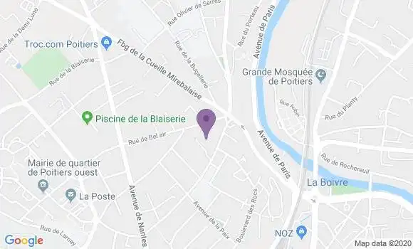 Localisation Marc Mineaud