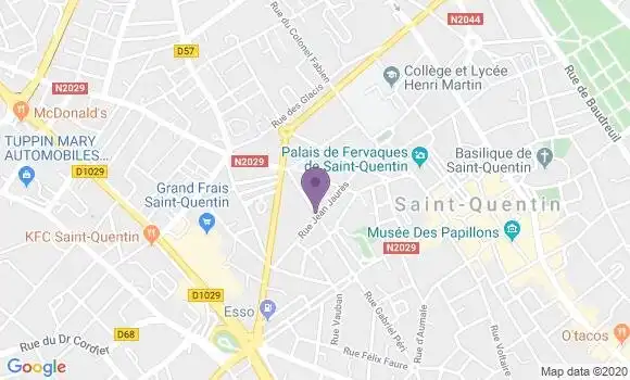 Localisation Emilien Bourdon