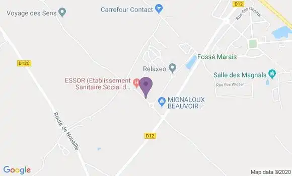 Localisation Marie Charlotte Laurent