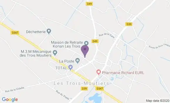 Localisation Morgane Davoust