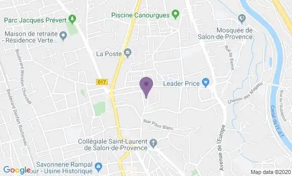 Localisation Laurette Thomas