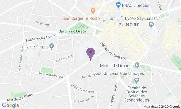 Localisation Auda Clanet