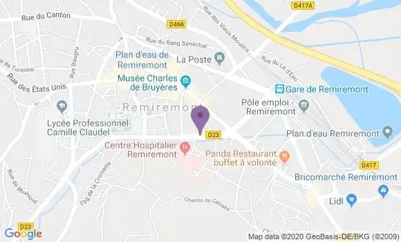 Localisation Ghislain Bechet
