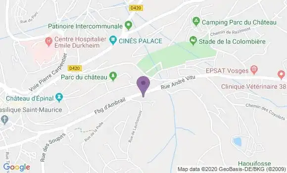 Localisation Delphine Pierrel