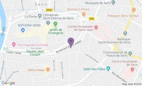 Localisation Corentin Gourvil