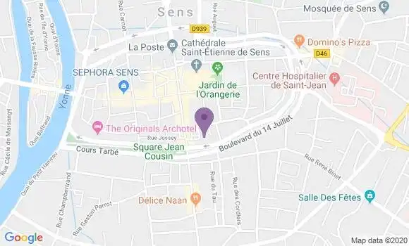 Localisation Catherine Marois