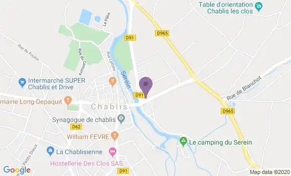Localisation Flavien Ernot