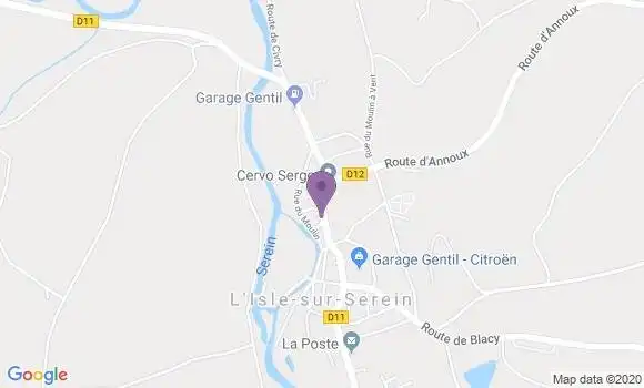Localisation Cécile Fresne