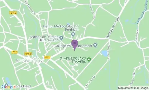 Localisation Cédric Gavory
