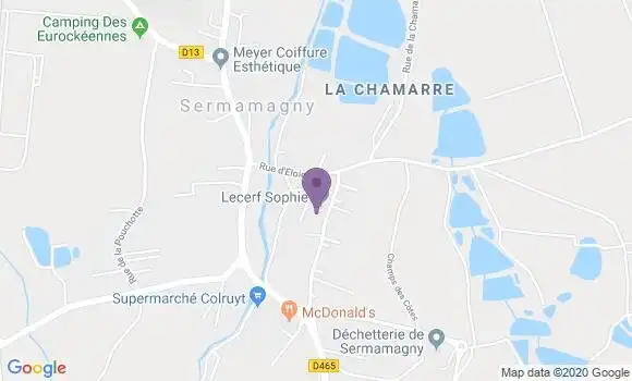 Localisation Antoine Huss