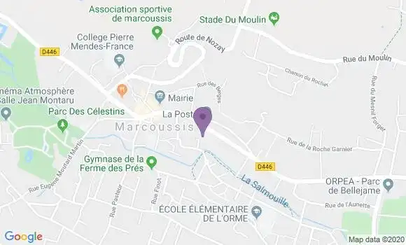Localisation Corinne Saron