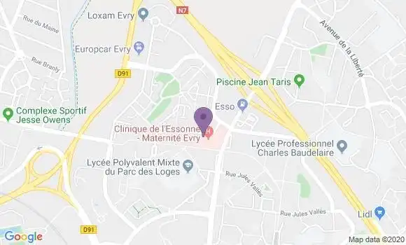 Localisation Martine Sauvages