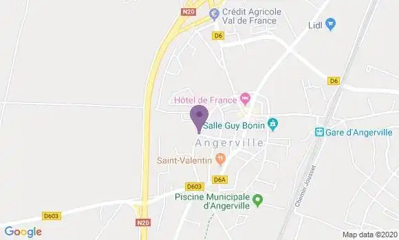 Localisation Sandrine Sintes