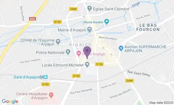 Localisation Nicolas Trioux