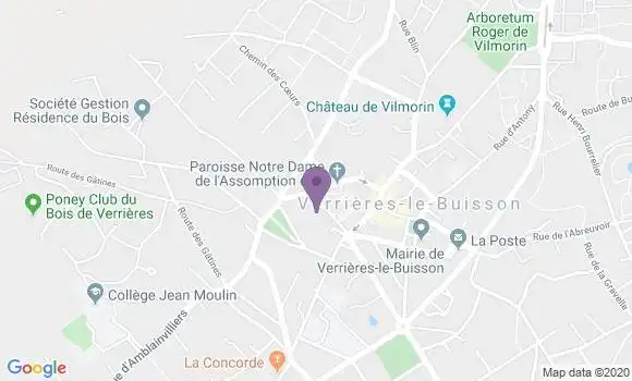 Localisation Cécile Vandame