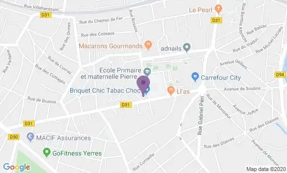 Localisation Amandine Prouheze