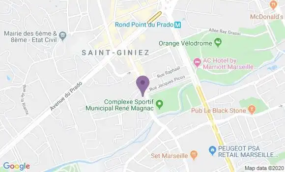 Localisation Géraldine Sangiuolo