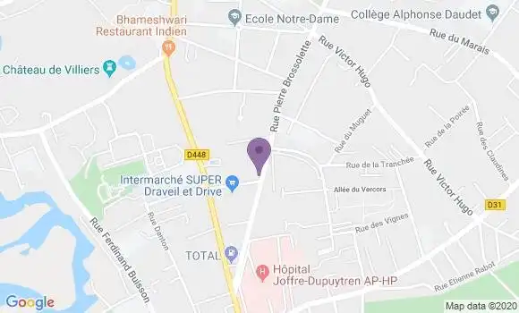 Localisation Caroline Morvan